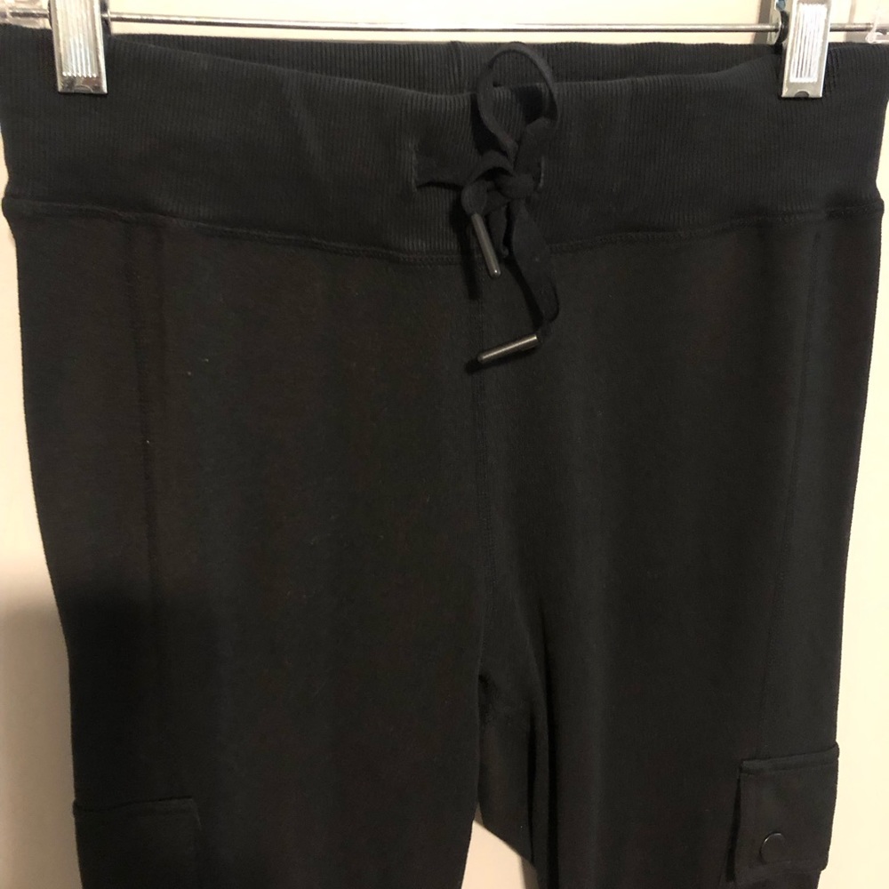 Savvi Black Crossover Cargo Joggers - Picture 9 of 11